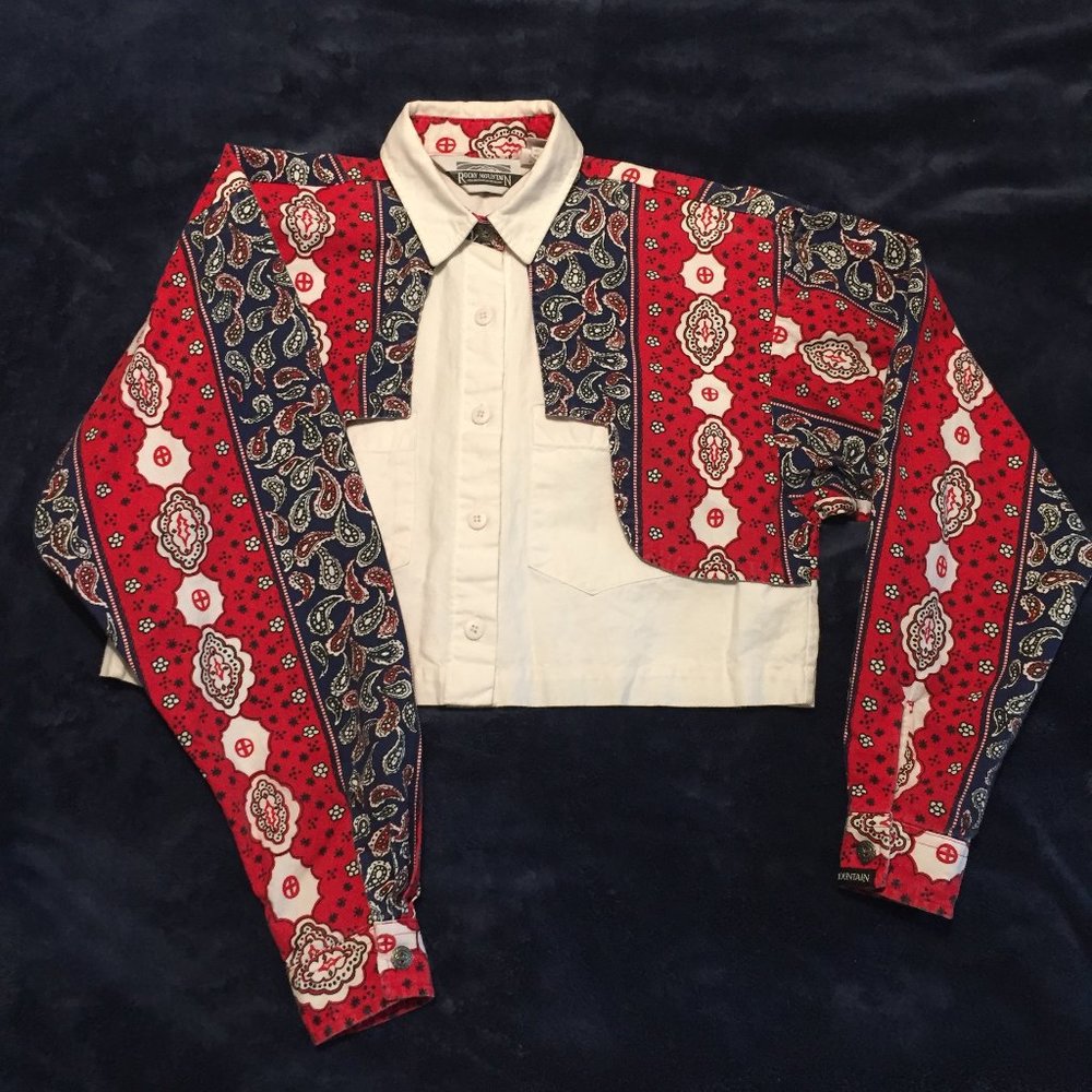 American Color Crop Top